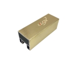 TAY VỊN NHÔM 3D LILOX VUÔNG 35x35 MÀU VÀNG XƯỚC