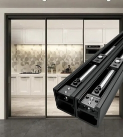 HỆ THỐNG CỬA TỪ TRƯỜNG 2 CÁNH + 2 FIX ĐỐI XỨNG