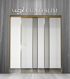 CỬA LÙA O SLIM 3 CÁNH ĐẢO CHIỀU