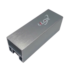 TAY VỊN NHÔM 3D LILOX VUÔNG 35 MÀU XÁM XƯỚC