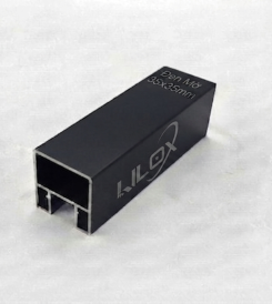 TAY VỊN NHÔM 3D LILOX VUÔNG 35 MÀU ĐEN MỜ