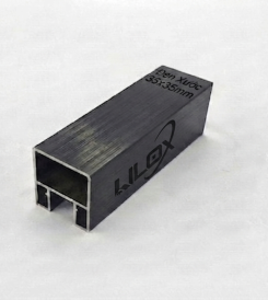 TAY VỊN NHÔM 3D LILOX VUÔNG 35 MÀU ĐEN XƯỚC
