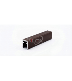 TAY VỊN NHÔM 3D LILOX VUÔNG 20 MÀU NÂU CAFE